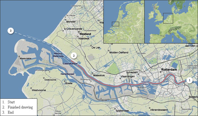 Panorama Rotterdam - Traject
