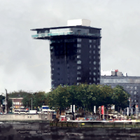detail panorama Rotterdam